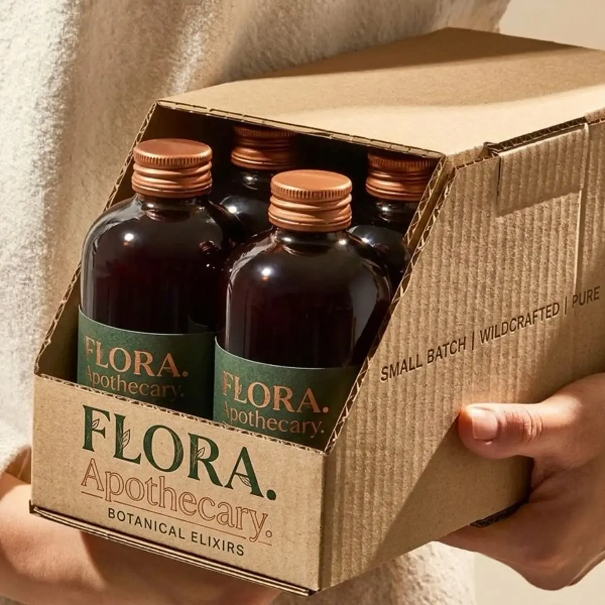 Food and beverage packaging boxes for coffee and snacks